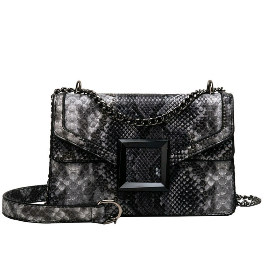 Python Snakeskin Cross body